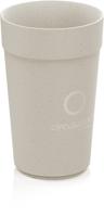 Conpax Circulware beker, 400 ml, PP, beige, pak van 16 stuks