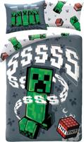 Minecraft Dekbedovertrek TNT- 140 x 200 cm - Katoen Minecraft Dekbedovertrek TNT- 140 x 200 cm - Katoen