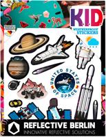 REFLECTIVE BERLIN reflex-sticker "k.i.d." ref.sticker re.berlin kid space