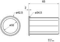 Visaton 5212 Bassreflexbuis 65 mm - thumbnail