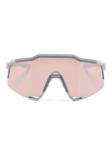 100% Eyewear lunettes de soleil oversize SPEEDCRAFT® - Gris