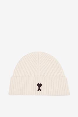 Ami Paris muts Felted UBO006.018 ecru/noir