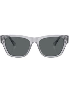 Versace Eyewear lunettes de soleil à monture rectangulaire - Gris