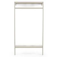 Giga Meubel - Kapstok Beige Metaal - 100x40x185cm - Manoué