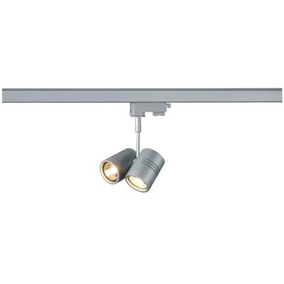 SLV Railspot dubbelBima 2 3-fase grijs - 152232