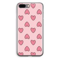 Ondersteboven verliefd: iPhone 8 Plus Transparant Hoesje Ondersteboven verliefd: iPhone 8 Plus Transparant Hoesje
