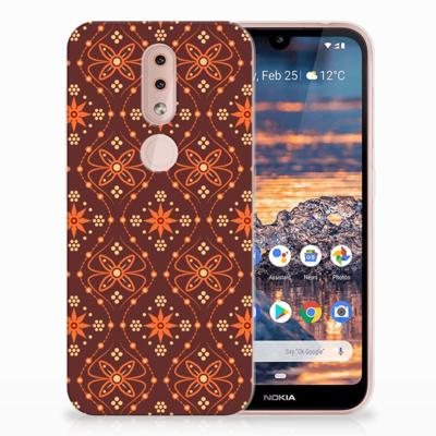 Nokia 4.2 | TPU bumper | Batik Brown