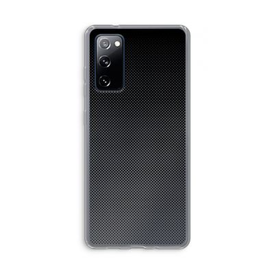 Musketon Halftone: Samsung Galaxy S20 FE / S20 FE 5G Transparant Hoesje