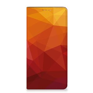Stand Case voor Samsung Galaxy A14 4G Polygon Red