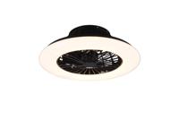 Trio Zwarte plafondventilatorStralsund - R62522132