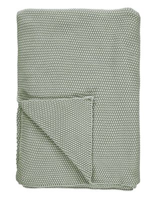 Marc O&apos;Polo Nordic knit Plaid Garden green