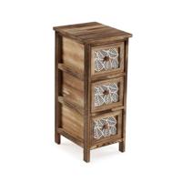Ladekast Versa Leaf Hout 32 x 63 x 26 cm