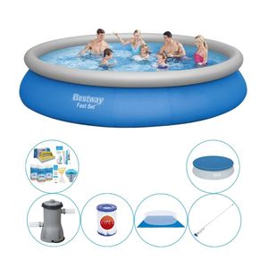 Bestway Fast Set Rond 457x84 cm - Zwembad Super Deal