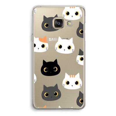 Katten: Samsung A3 (2017) Transparant Hoesje