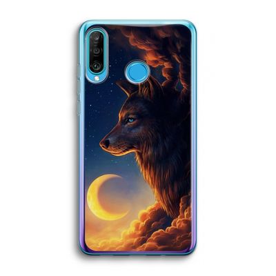 Night Guardian: Huawei P30 Lite Transparant Hoesje