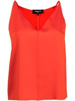 Paule Ka blouse sans manches à col v - Orange