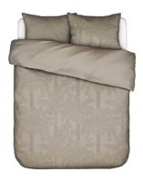 Essenza Palma Taupe dekbedovertrek