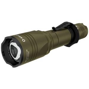 ArmyTek Dobermann Pro Magnet USB Olive Warm Zaklamp werkt op een accu LED Met handlus, Met holster 1400 lm 164 g