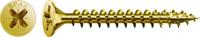 200 Spax Yellox schroeven 4x40mm voldraad PZ2