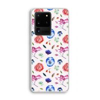 Bloemetjes: Samsung Galaxy S20 Ultra Transparant Hoesje