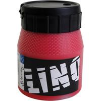 Creativ Company Linoleum verf, rood, 250 ml/ 1 doosje