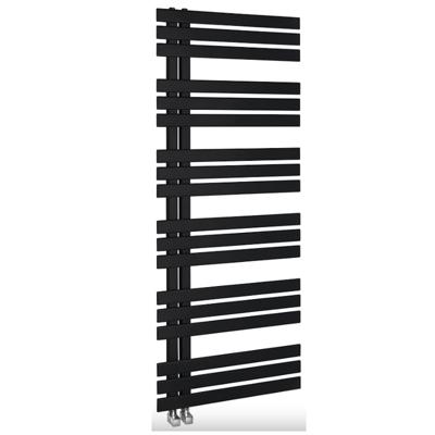 Designradiator Sapho Silvana Recht 60x150 cm 771W Mat Zwart Sapho