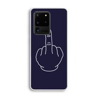 F**k U: Samsung Galaxy S20 Ultra Transparant Hoesje