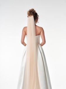 Poirier Sluier S12-300-1-SOFT-Peach - 300 cm