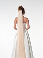 Poirier Sluier S12-300-1-SOFT-Peach - 300 cm