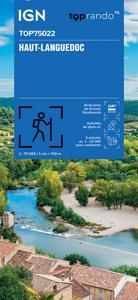 Fietskaart - Wandelkaart 22 Haut-Languedoc | IGN - Institut Géographiq