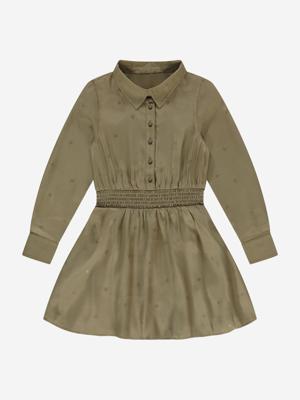 Nik&Nik winter jurk meisjes - groen - Rihanna