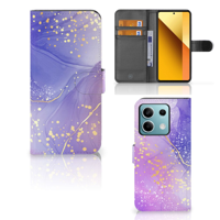 Hoesje voor Xiaomi Redmi Note 13 5G Watercolor Paars - thumbnail