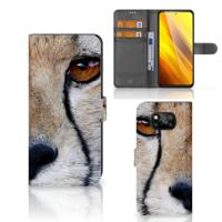Xiaomi Poco X3 | Poco X3 Pro | Telefoonhoesje | Met pasjeshouder | Cheetah