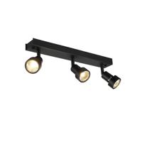 SLV OpbouwspotsPuri 3 3-lichts zwart - 147380