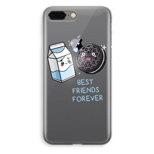 Best Friend Forever: iPhone 8 Plus Transparant Hoesje