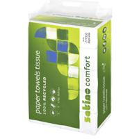 Handdoek satino pt2 comfort 2laags 206x240mm wit