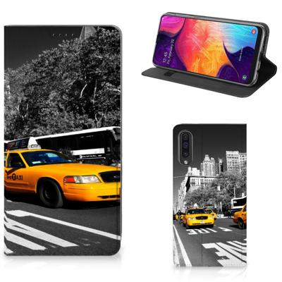 Samsung Galaxy A50 | Book Cover | New York Taxi