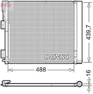 Condensor, airconditioning DCN46028