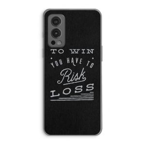 Risk loss: OnePlus Nord 2 5G Transparant Hoesje