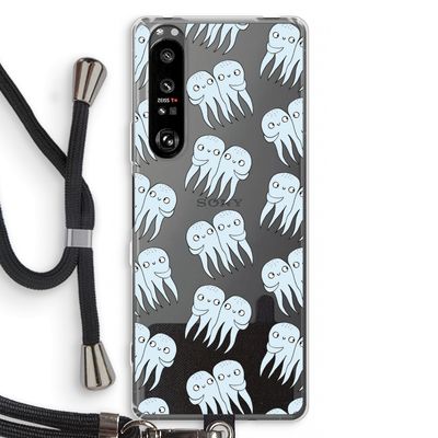 Octopussen: Sony Xperia 1 III Transparant Hoesje met koord