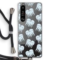 Octopussen: Sony Xperia 1 III Transparant Hoesje met koord