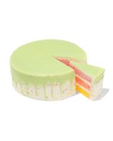 HEMA Dripcake groen drie kleuren 24 p.