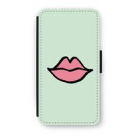 Kusje: iPhone X Flip Hoesje