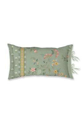 Pip Studio Pip Studio Kili Flower Cushion - Groen 35x60 cm