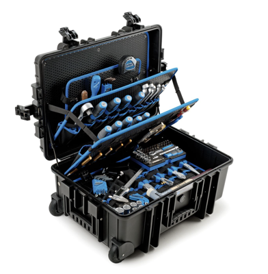 Gedore 17.19/P | JUMBO 6700 | B&W Gereedschapskoffer | Verrijdbaar | 100-delig - 8087270