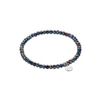 Biba Kralen Armband Regenboog Zwart | 4 mm Biba Kralen Armband Regenboog Zwart | 4 mm