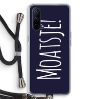 Moatsje!: OnePlus Nord CE 5G Transparant Hoesje met koord