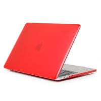 Laptop Crystal stijl PC beschermende case voor MacBook Pro 15 4 inch A1990 (2018) (rood)