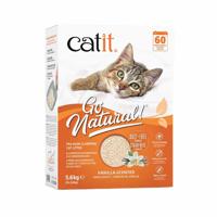 Catit Go Natural! Erwtenzand vanille aroma 5,6 kg