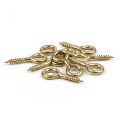 Deltafix Schroefogen - 10x - verzinkt metaal - 16 x 6 mm - ijzerwaren